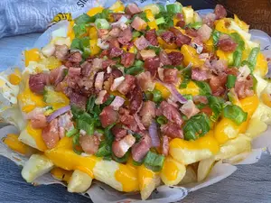 Papas Con Cheddar