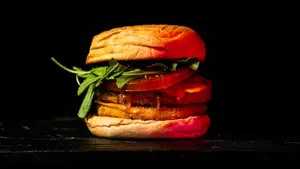 Burger not chicken crispy
