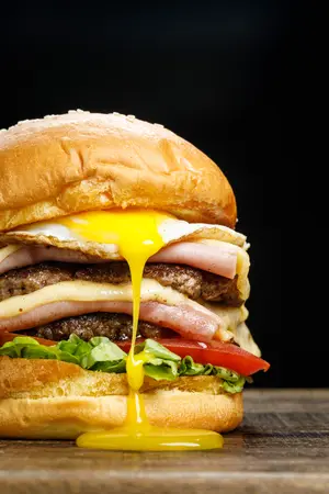 Burger old school