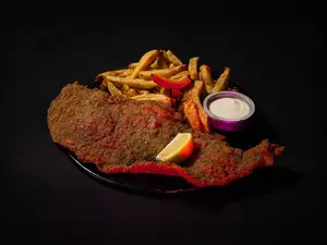 Milanga Con Papas Fritas
