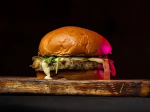 Veggie burger mili pili