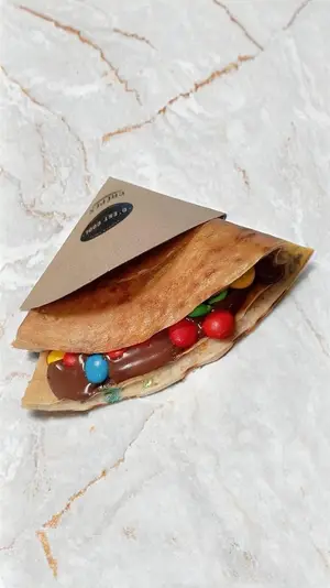 Crepe De Nutella Y Rocklets