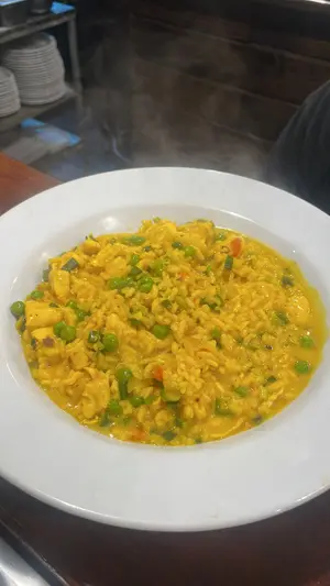 Risotto pollo a la valenciana