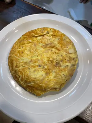 Tortilla papa y cebolla