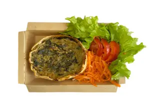 TARTA DE VERDURA Y POLLO
