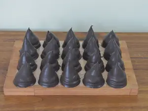 Conitos de dulce de leche