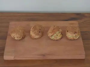 Scon de queso saborizado