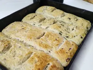 Pan saborizado de aceituna
