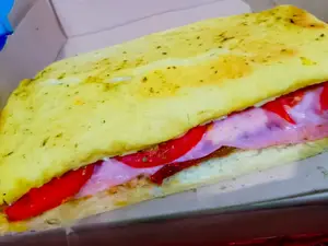 Sand de milanesa napo carne