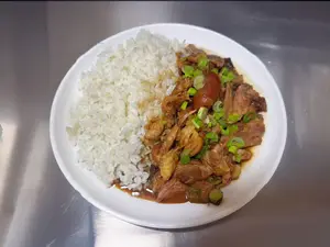 Arroz con codillo de cerdo