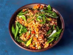 Salteado de verduras