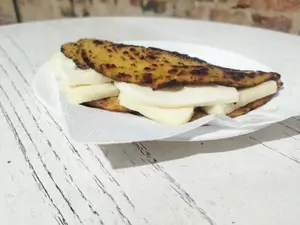 Cachapa con queso