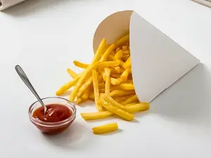 Cono de papas fritas