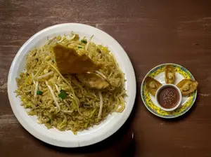 Aeropuertito de pollo + wantancitos