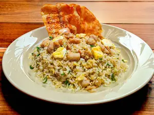 Arroz chaufa de pollo