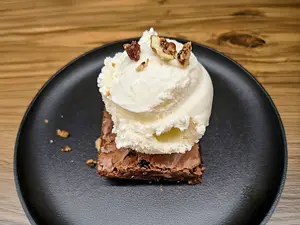Brownie con nueces