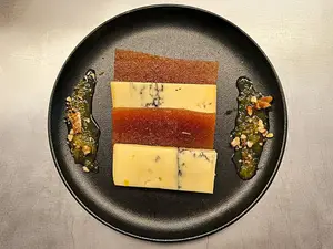 Queso y dulce