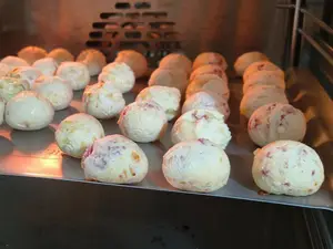 12 chipas sabor jamon horneadas