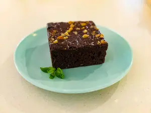 Brownie sin lactosa
