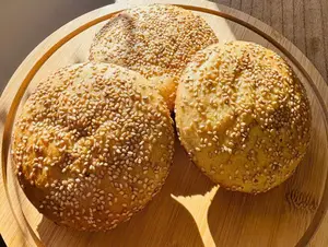 Pan de hamburguesa x 3 unidades (congelado)