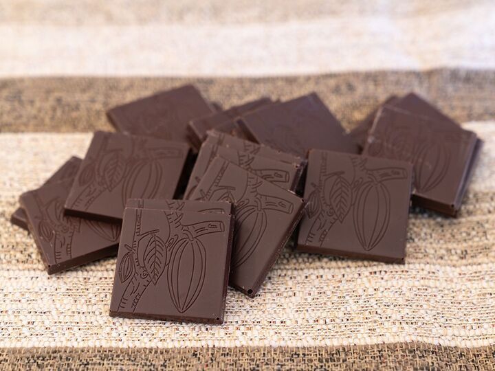 Mosaicos de chocolate