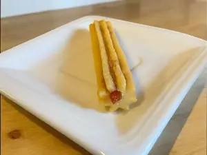 12 churros membrillo