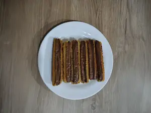 6 churros de nutella