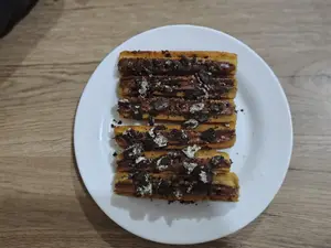 6 Churros Nutella Y Oreo