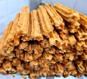 3 churros rellenos