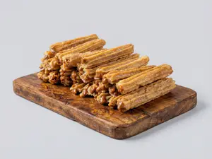 Docena de churros rellenos