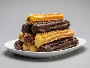 Media docena de churros combin