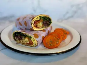 Wrap proteico yamani-guacamole