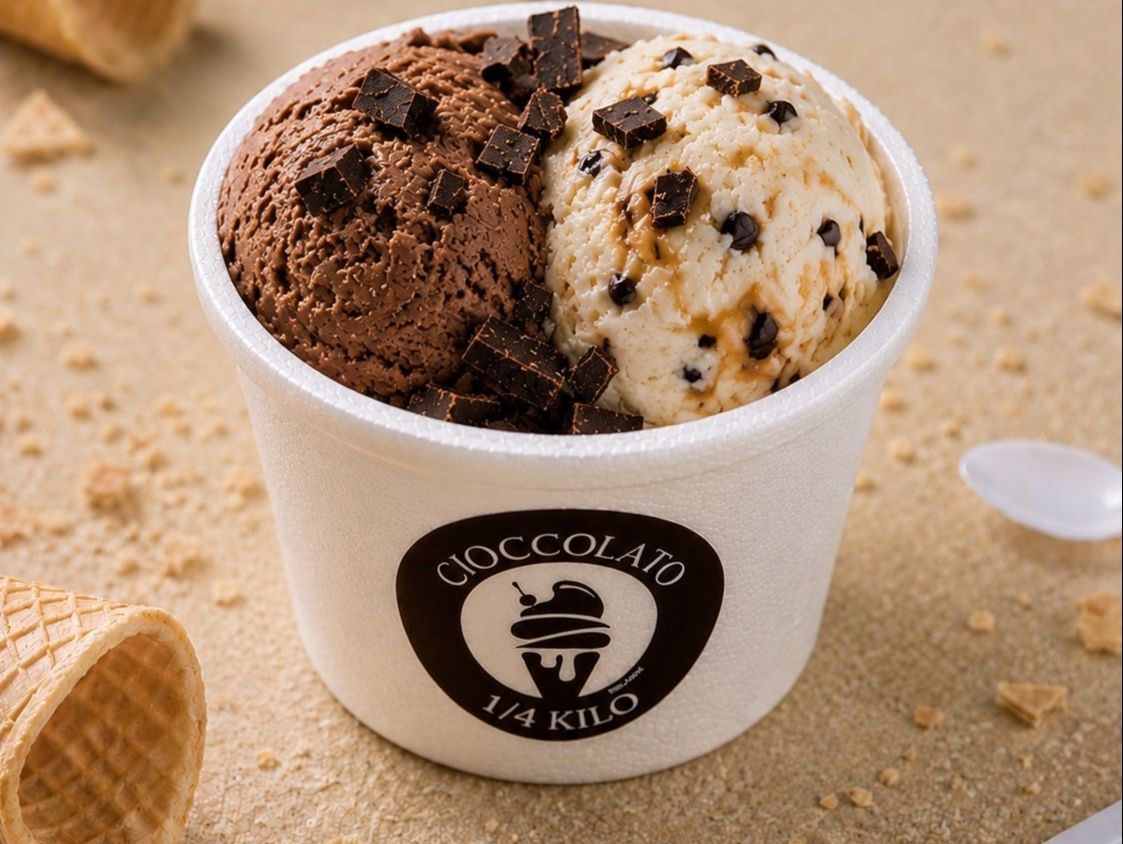 1/2 Kilo de helado