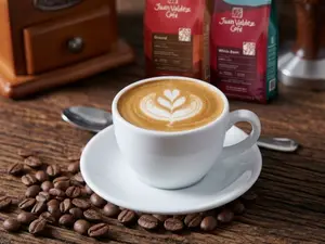 Espresso cortado juan valdez
