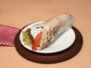 Sándwich falafel