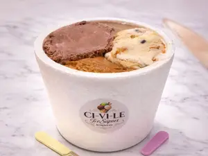 Medio kilo de helado
