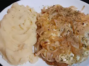 Milanesa ternera fugazzeta