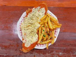 Milanesa napolitana