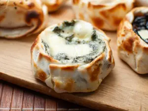 Canastita de acelga Y queso