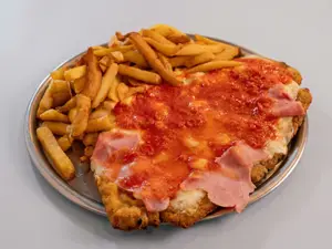 Pizzanesa a la fugazzeta