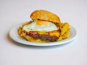 Súper burger lomito la huerta
