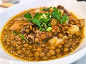 Cazuela Sin TACC de lentejas