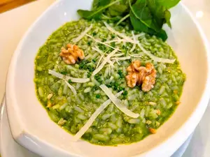 Risotto verde sin tacc