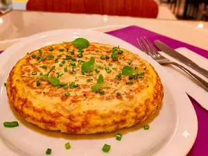 Tortilla individual de papa sin tacc