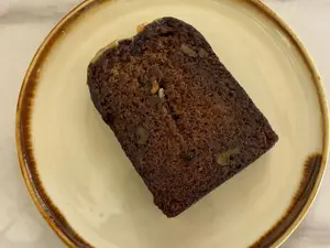 Budín de banana y nuez