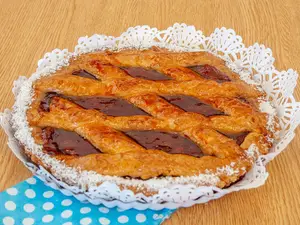 Pasta frola de membrillo