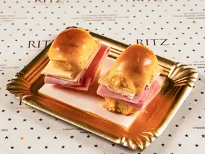 Chip de jamón y queso
