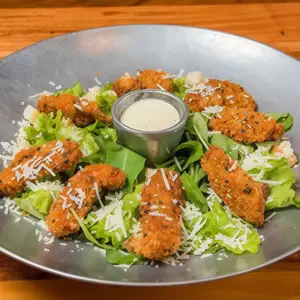Ensalada cesar crispy