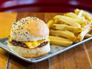 Hamburguesa con queso
