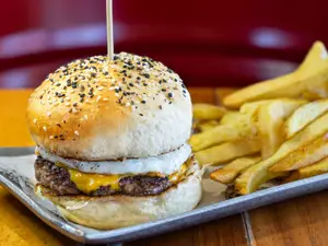 Hamburguesa podium